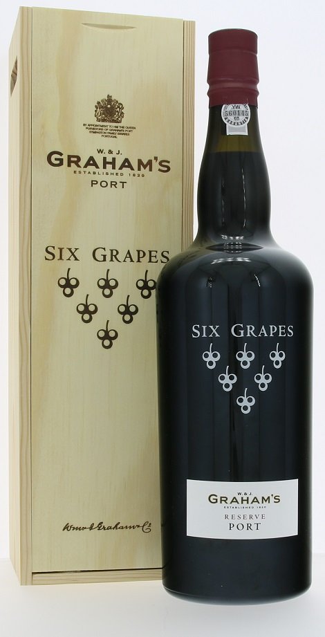 Graham's Six Grapes Reserve Port 2,25L, fortvin, cr, sl, DB