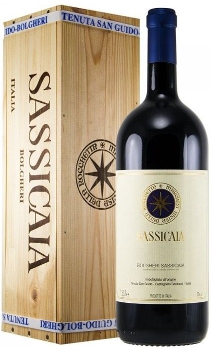 Tenuta San Guido Bolgheri Sassicaia 1,5L, DOC, r2016, cr, su, DB