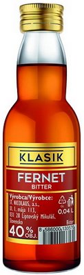 Klasik Fernet Bitter 40% mini 0,04L