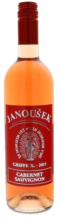 Roman Janoušek Cabernet Sauvignon 0,75L, r2015, nz, ruz, su