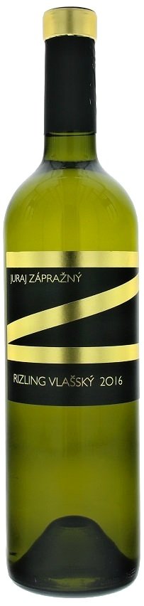 Juraj Zápražný Rizling vlašský 0,75L, r2016, ak, bl, su