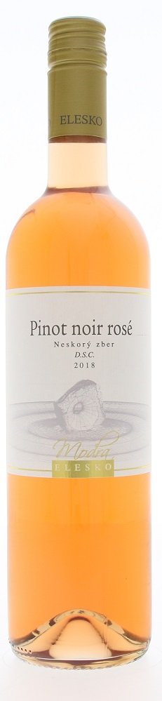 Elesko Pinot Noir rosé 0,75L, r2018, ak, ruz, su, sc