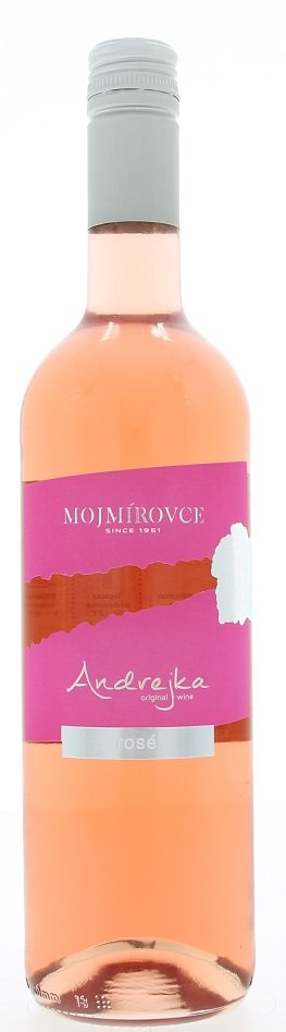 PD Mojmírovce Andrejka Rosé 0,75L, r2018, ak, ruz, plsl, sc