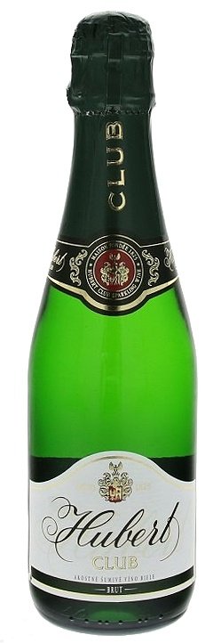 Hubert Club Brut 0,375L, skt, bl, brut