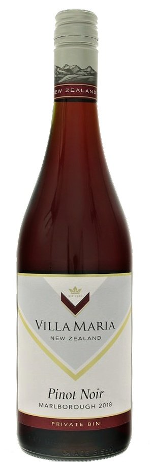 Villa Maria Private Bin Pinot Noir 0,75L, r2018, cr, sc