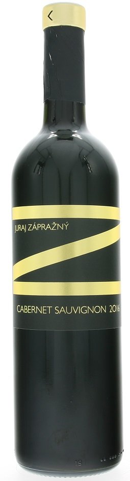 Juraj Zápražný Cabernet Sauvignon 0,75L, r2016, vzh, cr, su