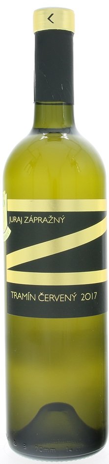 Juraj Zápražný Tramín červený 0,75L, r2017, vzh, bl, su