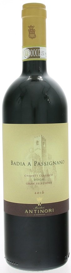 Badia a Passignano Chianti Classico Gran Selezione 0,75L, DOCG, r2016, cr, su