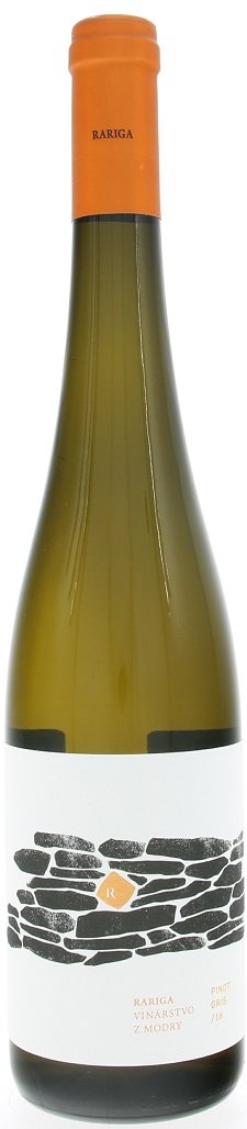 Vinárstvo Rariga Pinot Gris 0,75L, r2018, ak, bl, su