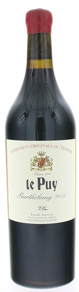 Le Puy Barthélemy BIO 0,75L, Vin de France, r2011, cr, su