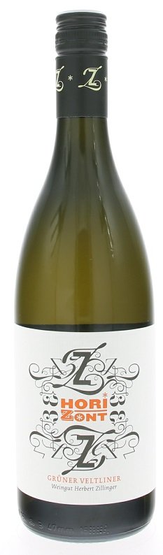 Zillinger HORIZONT Grüner Veltliner BIO 0,75L, PDO, r2018, bl, su