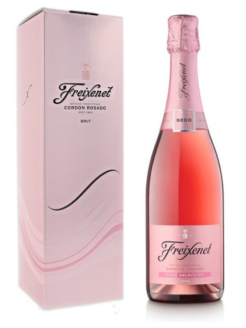 Freixenet Cordon Rosado Seco 0,75L, DO, skt trm, ruz, seco, DB