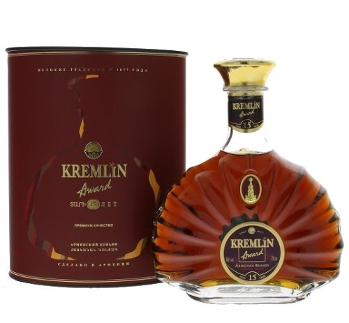 Kremlin Award 15 years old 40% 0,7L, brandy, DB