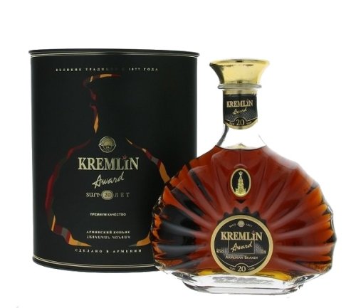 Kremlin Award 20 years old 40% 0,7L, brandy, DB