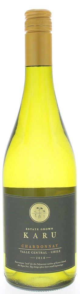 Karu Chardonnay 0,75L, r2018, bl, su