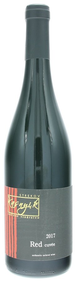 Kasnyik Red Cuvée, Strekov 0,75L, r2017, ak, cr, su